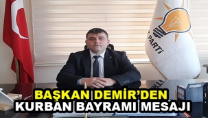 Başkan Demir'den Kurban Bayramı Mesajı