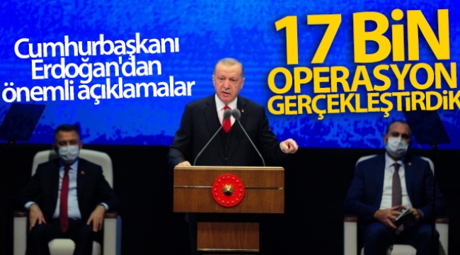 Cumhurbaşkanı Erdoğan'dan önemli açıklamalar!