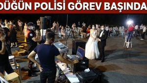 Düğün polisi devrede