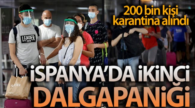 İspanya'da ikinci dalga paniği