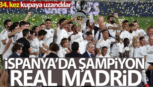 İspanya'da şampiyon Real Madrid!