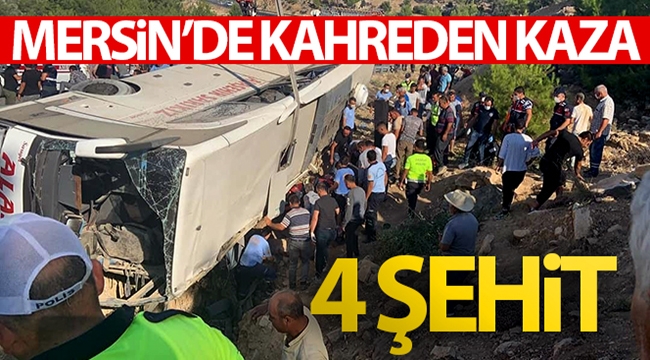 Mersin'de kahreden kaza