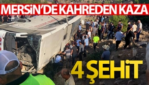 Mersin'de kahreden kaza