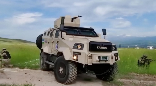 Özbekistan, ilk askeri aracını üretmeye başladı
