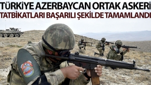 Azerbaycan-Türkiye ortak askeri tatbikatlarında görevler başarılı şekilde icra edildi