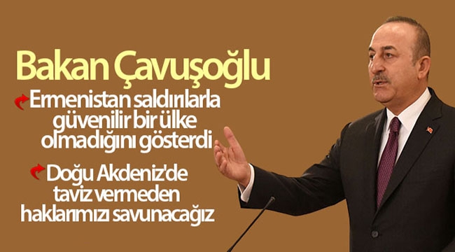 Bakan Çavuşoğlu: 'Ermenistan, Azerbaycan'ın topraklarının yüzde 20'sini işgal ediyor'
