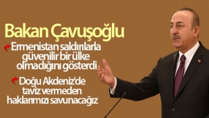 Bakan Çavuşoğlu: 'Ermenistan, Azerbaycan'ın topraklarının yüzde 20'sini işgal ediyor'