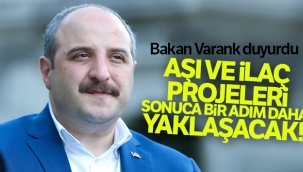 Bakan Varank'tan aşı çalışmaları ile ilgili açıklama