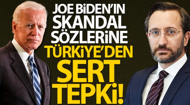 İletişim Başkanı Altun'dan Joe Biden'ın sözlerine tepki