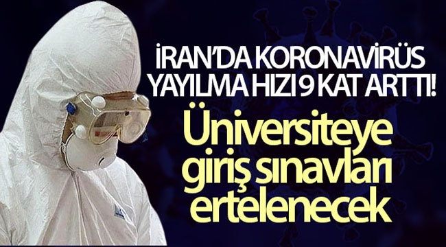 İran'da koronavirüs yayılma hızı 9 kat arttı