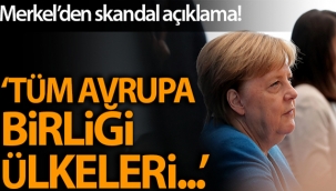Merkel'den Doğu Akdeniz açıklaması