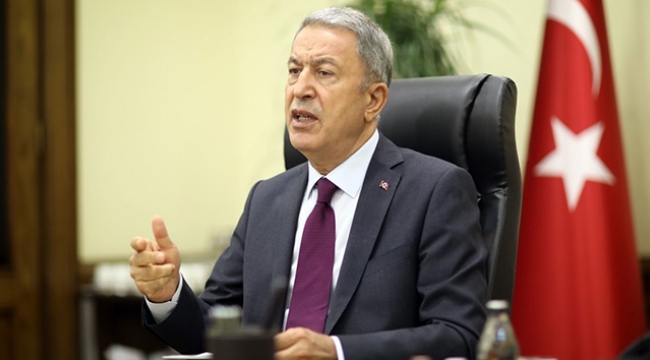 Milli Savunma Bakanı Akar ve yönetim kademesi bir araya geldi