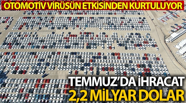 Otomotiv virüsün etkisinden kurtuluyor