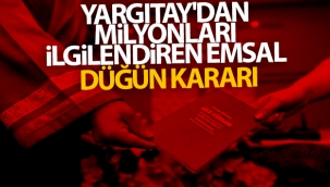 Yargıtay'dan milyonları ilgilendiren emsal düğün kararı
