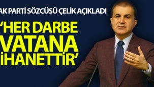 AK Parti Sözcüsü Çelik: