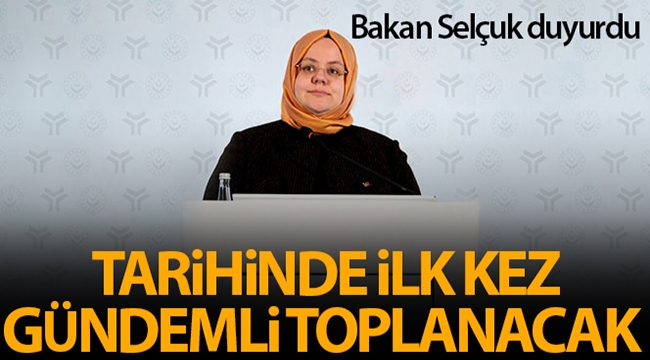 Bakan Selçuk: 'KPDK tarihinde ilk kez gündemli olarak 15 Eylül'de toplanacak'