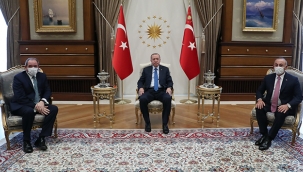 Cumhurbaşkanı Erdoğan, Cezayir Dışişleri Bakanını kabul etti