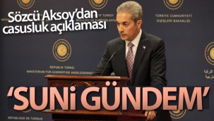 Dışişleri Bakanlığı Sözcüsü Aksoy'dan casusluk açıklaması