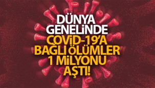 Dünya genelinde Covid-19'a bağlı ölümler 1 milyonu aştı