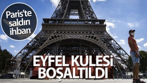 Eyfel Kulesi boşaltıldı