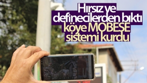 Hırsız ve definecilerden bıktı, köye MOBESE sistemi kurdu