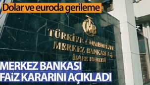 Merkez Bankası faiz kararını açıkladı