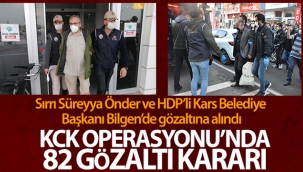 PKK/KCK operasyonunda çok sayıda HDP'li isim gözaltına alındı!