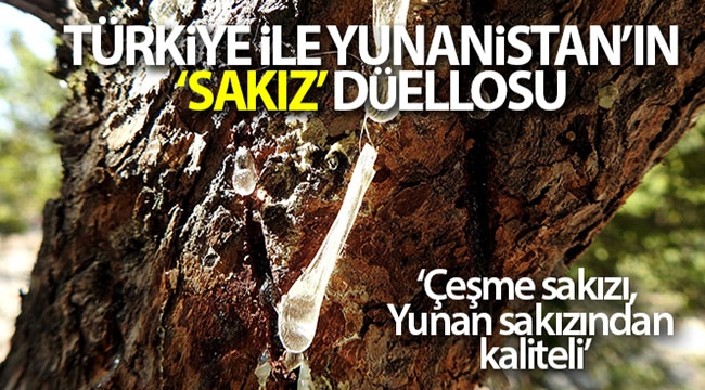 Türkiye ile Yunanistan'ın 'sakız' düellosu