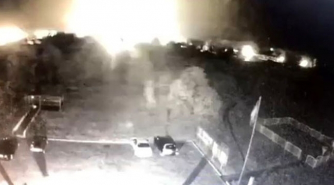 Ukrayna'da askeri uçağın düşme anına ait görüntüler ortaya çıktı