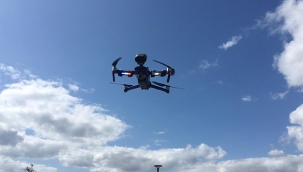 Üsküdar'da drone destekli koronavirüs denetimi