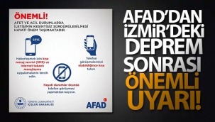 AFAD, uyardı: SMS ve internet tabanlı mesajlaşma uygulamaları tercih edin