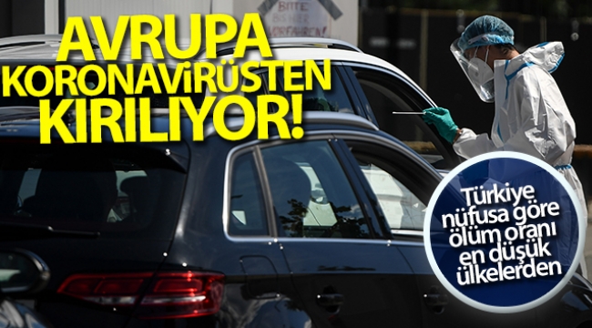 Avrupa koronavirüsten kırılıyor