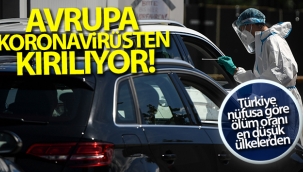 Avrupa koronavirüsten kırılıyor