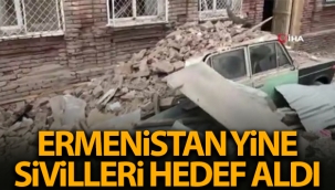 Azerbaycan'ın ikinci büyük şehrine Ermenistan'dan roketli saldırı