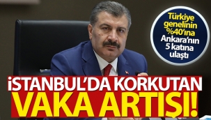 Bakan Koca açıkladı! İstanbul'da korkutan vaka artışı