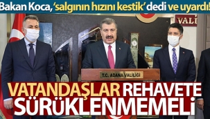 Bakan Koca, 'salgının hızını kestik' dedi ve uyardı!