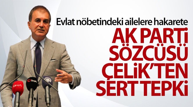 Çelik, Diyarbakır annelerine hakaret eden HDP'li Tosun'u kınadı