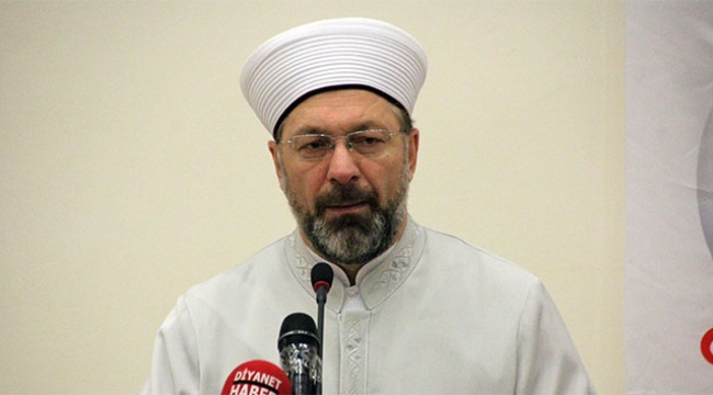 Diyanet İşleri Başkanı Erbaş: '3 Kur'an Kursumuzun kapıları vatandaşlarımıza açıktır'