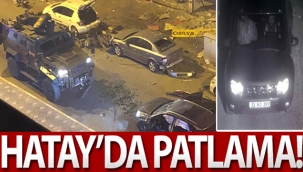 Hatay'ın İskenderun ilçe merkezinde korkutan patlama!