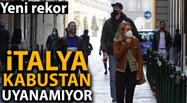 İtalya'da günlük vaka sayısında yeni rekor