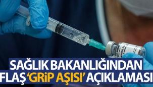 Sağlık Bakanlığından 'grip aşısı' açıklaması
