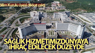 'Sağlık hizmetimiz dünyaya ihraç edilecek düzeyde'