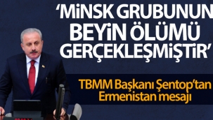 TBMM Başkanı Mustafa Şentop: 'Minsk Grubunun beyin ölümü gerçekleşmiştir'