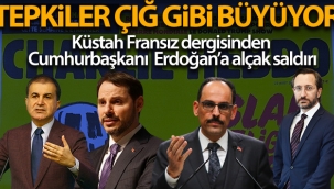 Türkiye'den Charlie Hebdo'nun karikatürüne sert tepki!