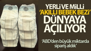 Yerli ve milli 'Akıllı Bebek Bezi' dünyaya açılıyor