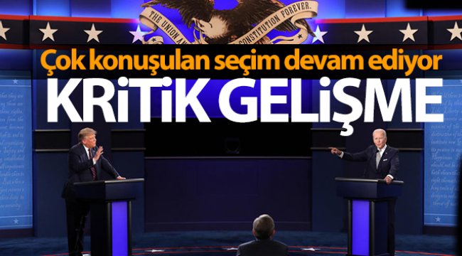 Biden, Pennsylvania'da Trump'ı geçti