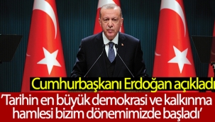 Cumhurbaşkanı Erdoğan: “Biz buralara vesayetin paraşütü ile gelmedik