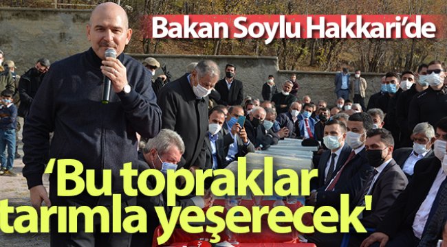 İçişleri Bakanı Soylu, Hakkari'de 80 yıllık husumete son verdi