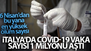 İtalya'da Covid-19 vaka sayısı 1 milyonu aştı