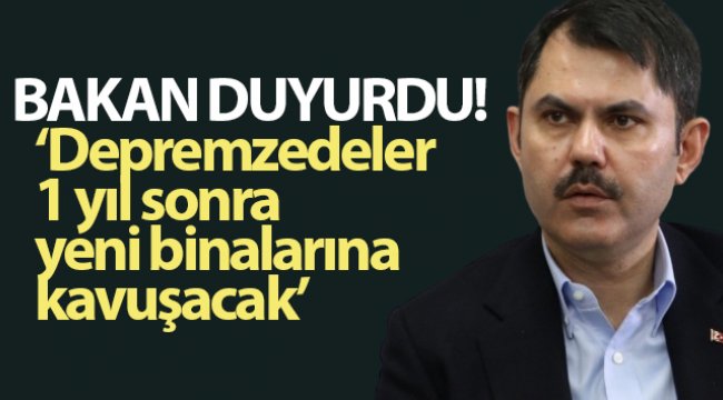 İzmirli depremzedeler 1 yıl sonra yeni binalarına kavuşacak